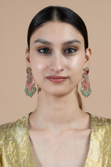 Ruby and Emerald Earrings1831 video